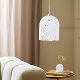 Argos Argos Home White Confetti Glass Easy Fit Lampshade - 18cm- Buy online at McGrocer