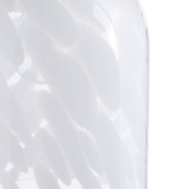 Argos Home white confetti glass lampshade 18cm (British brand)