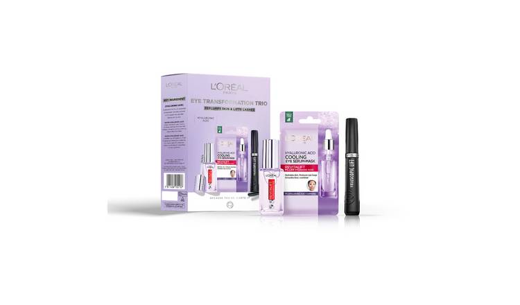 L'Oreal Paris eye transformation trio set - British product
