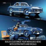 Mattel Brick Shop Mercedes-Benz 300 SL building set 1600 pieces (British brand)