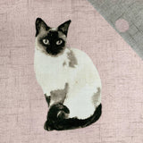Fusion Cats blush pink bedding set single - British product