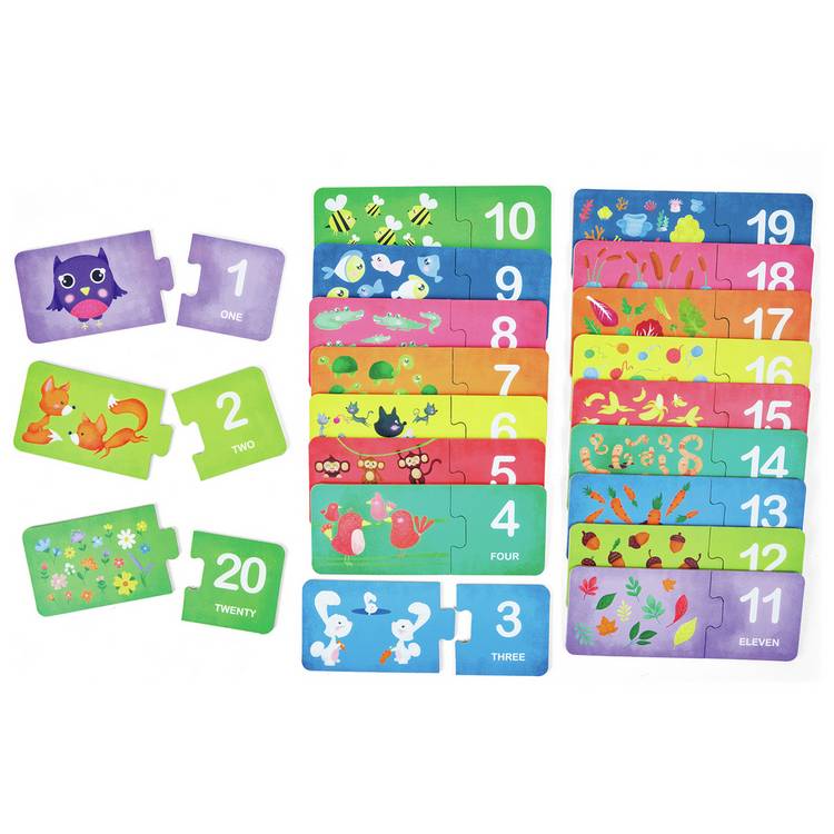 Chad Valley Match Count educational puzzle, UK version