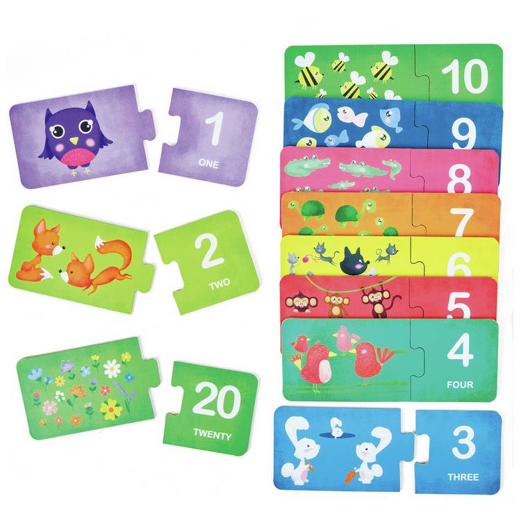 Chad Valley Match Count educational puzzle, UK version
