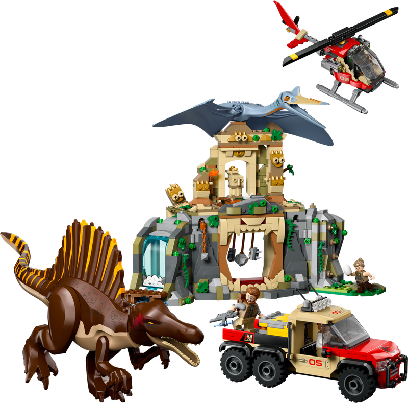 LEGO Spinosaurus mission set 984 pieces (British brand)
