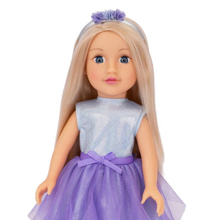 DesignAfriend 18 and 14 inch sister doll set, imported from the UK