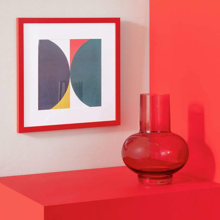 Habitat red picture frame 30x30cm - British product