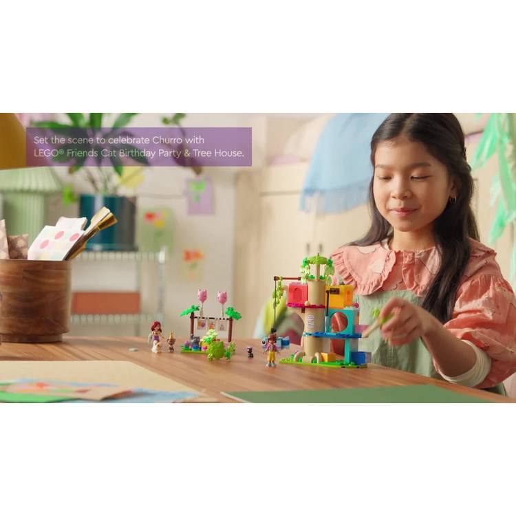 LEGO Friends cat tree house set 42666 - British product