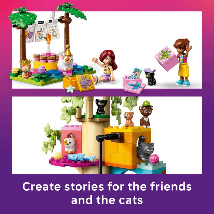 LEGO Friends cat tree house set 42666 - British product