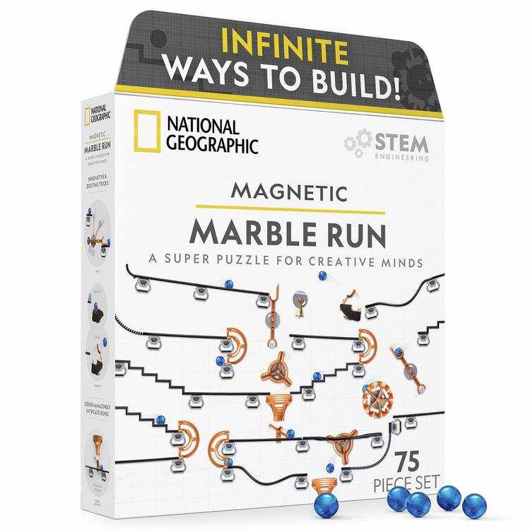 National Geographic marble run magnetic toy set - British product