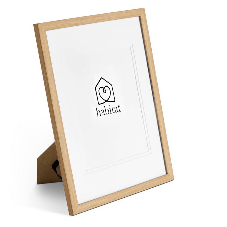 Habitat natural wood picture frame 20x30cm imported from the UK