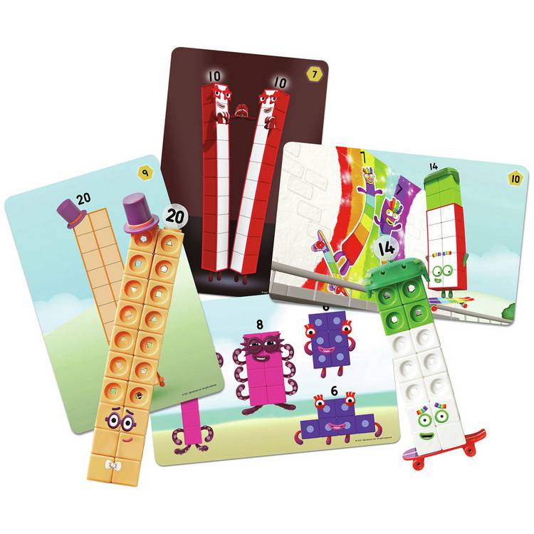 Learning Resources MathLink Cubes Numberblocks 11-20 set, UK version