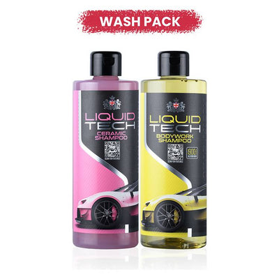 Argos Liquid Tech Standard and Ceramic-Infused Car Washing Kit (2 x 500ml)- Buy online at McGrocer