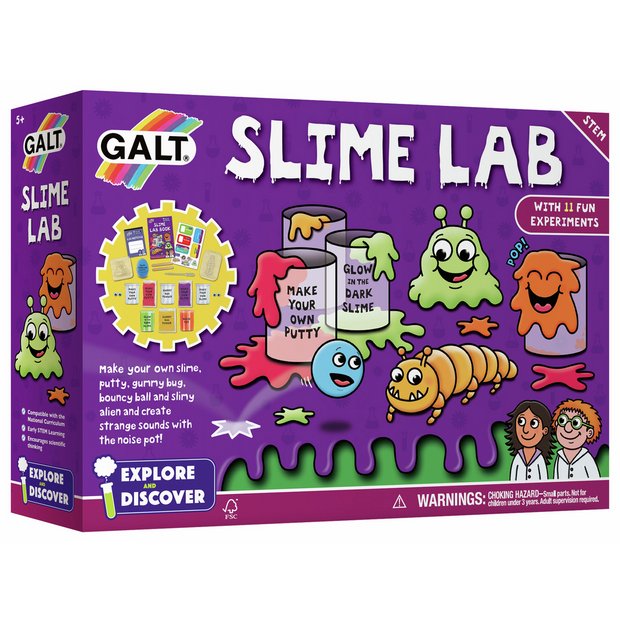 Galt Slime Lab Kit science toy, imported from the UK
