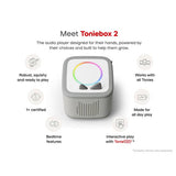 tonies Grey Toniebox2 Starter Set with Creative Tonie 12cm, UK version