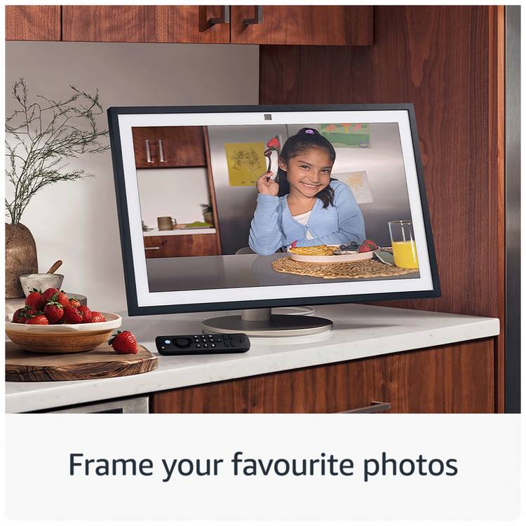 Amazon Echo Show 15 smart display with Fire TV and Alexa, imported from the UK
