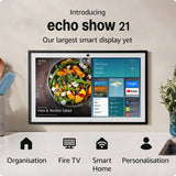 Amazon Echo Show 21 Black 21-inch display (British brand)