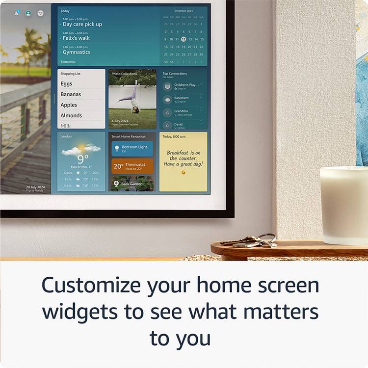 Amazon Echo Show 21 Black 21-inch display (British brand)