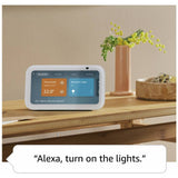 Amazon Echo Show 5 3rd Gen smart speaker in blue, UK version
