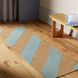 Habitat diagonal stripe flatweave runner 66x200cm - British product