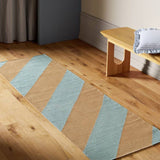 Argos Habitat Archive Diagonal Stripe Flatweave Runner 66x200cm- Buy online at McGrocer