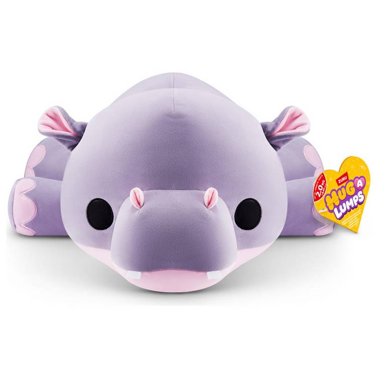 Hug-A-Lumps weighted hippo plush Harley 30cm, UK version