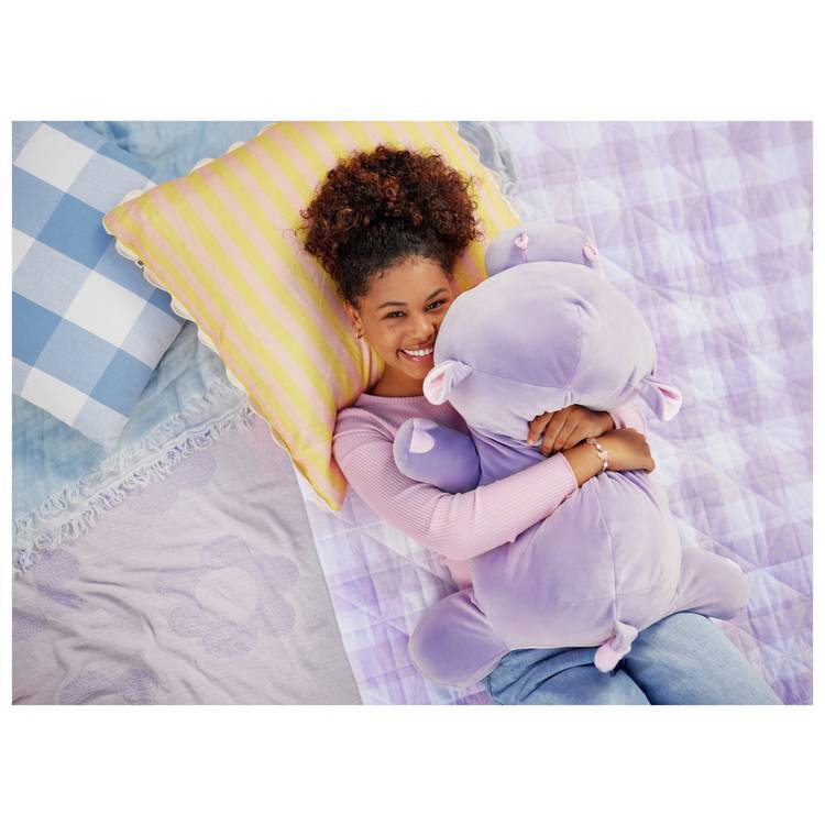 Hug-A-Lumps weighted hippo plush Harley 30cm, UK version