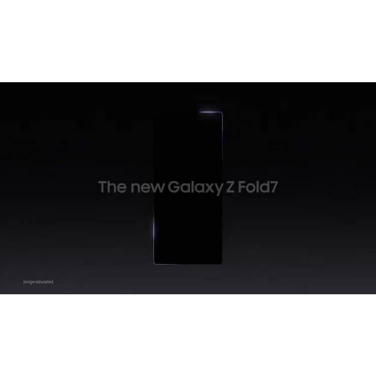 Samsung Galaxy Z Fold7 5G 1TB Blue smartphone, UK version