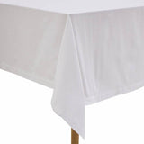 Habitat white cotton tablecloth 240x180cm, imported from the UK