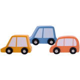 Chad Valley city road jigsaw puzzle with 3 cars (British brand)