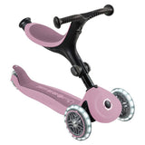 Globber Go Up Active Lights Eco scooter pink, imported from the UK