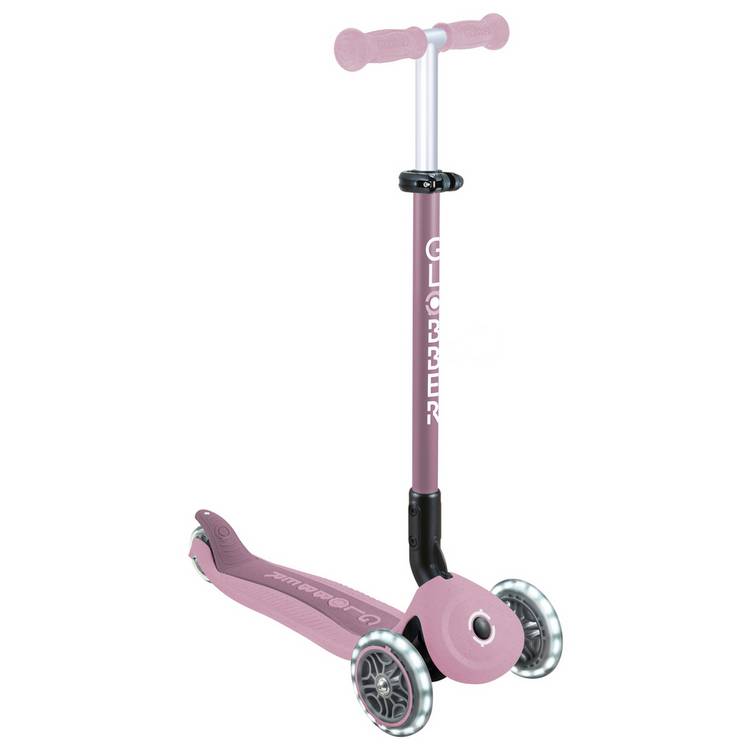 Globber Go Up Active Lights Eco scooter pink, imported from the UK