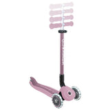 Globber Go Up Active Lights Eco scooter pink, imported from the UK