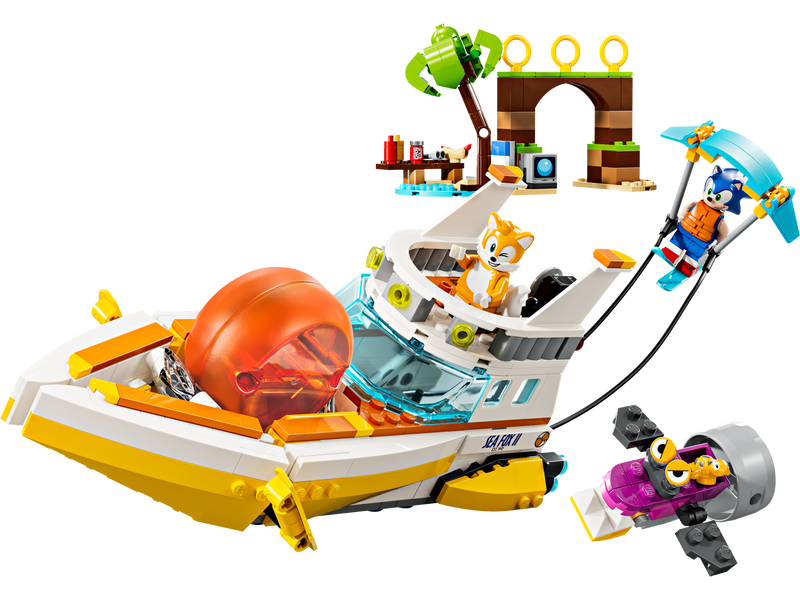 LEGO Tails Adventure Boat 393 Pieces (British brand)