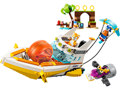Lego LEGO Sonic the Hedgehog Bateau d'aventure de Tails 393 pièces- Acheter en ligne sur McGrocer