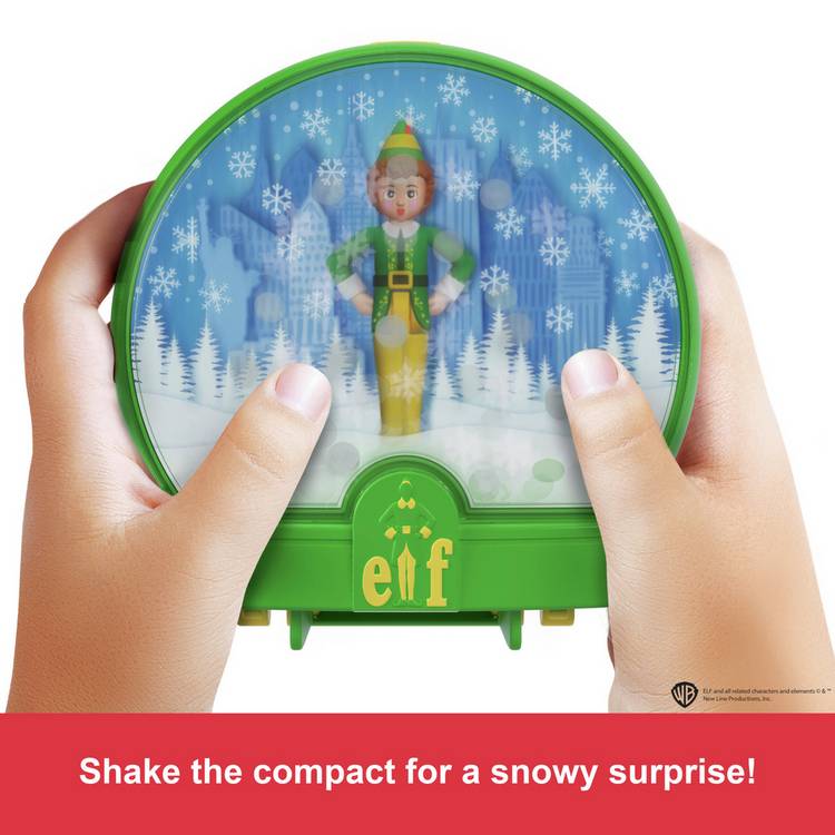 Polly Pocket Elf collaboration compact playset - British product