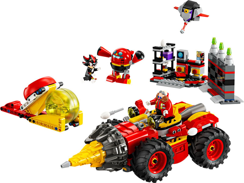 Ensemble de construction LEGO Sonic vs Egg Drillster 590 pièces (marque britannique)