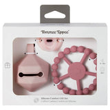 Argos Tommee Tippee Silicone Dummy and Comfort Gift Set - Pink- Buy online at McGrocer