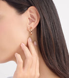 Bvlgari Serpenti Viper earrings 18kt rose gold, UK version