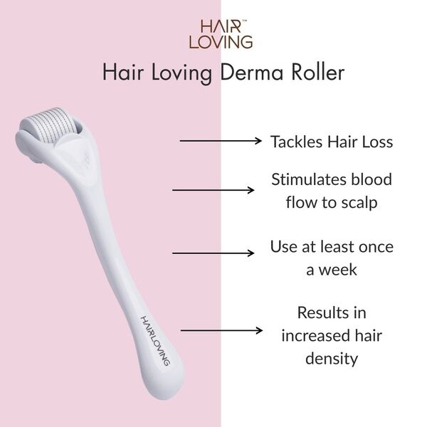Hair Loving Derma Roller micro-needling device, UK version