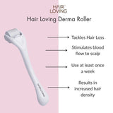 Hair Loving Derma Roller micro-needling device, UK version