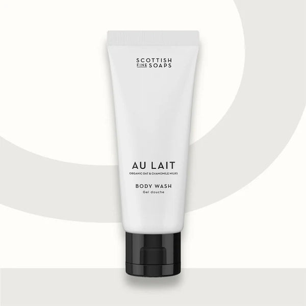 Scottish Fine Soaps Au Lait Body Wash 75ml (British brand)