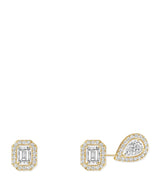 Harrods Messika My Twin Yellow Gold and Diamond Earrings (0.44ct)- Buy online at McGrocer