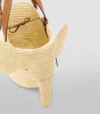 LOEWE woven elephant basket tote bag, UK version