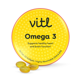 Holland & Barrett Vitl Omega 3 Pocket Pack 30 Softgels- Buy online at McGrocer