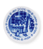 Royal Copenhagen Blue Collectibles Christmas 2026 Plaquette 8.5cm, imported from the UK