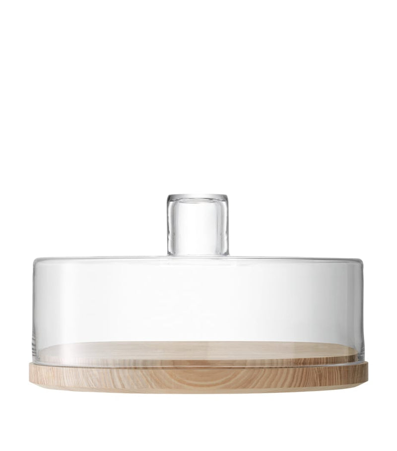 LSA International Lotta Cheese Dome with Base, UK version