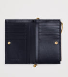 Bottega Veneta Medium Leather Solstice Wallet, imported from the UK