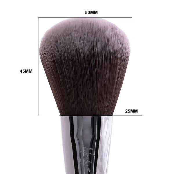 Nanshy powder face and body makeup brush Onyx Black - British product