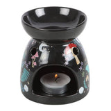 Something Different Dark Forest ceramic oil burner 10.2cm - British product