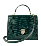 Aspinal of London Mayfair top-handle bag Italian leather (British brand)